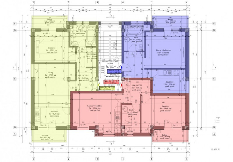 Apartament cu 2 camere în bloc din 2025, 50mp, finalizat, zona Bucium