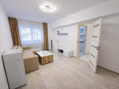 Apartament cu 2 camere decomandat în Bucium, bloc din 2020