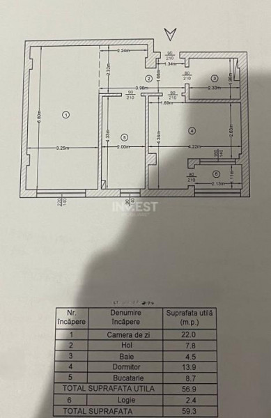 2 CAMERE DECOMANDAT MOBILAT BLOC NOU VALEA LUPULUI