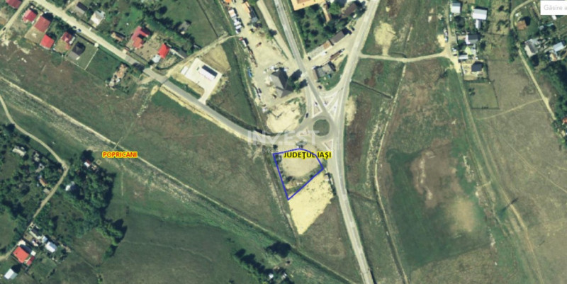 Teren 1.900 mp de vânzare – Rond Popricani / Vânători, Iași