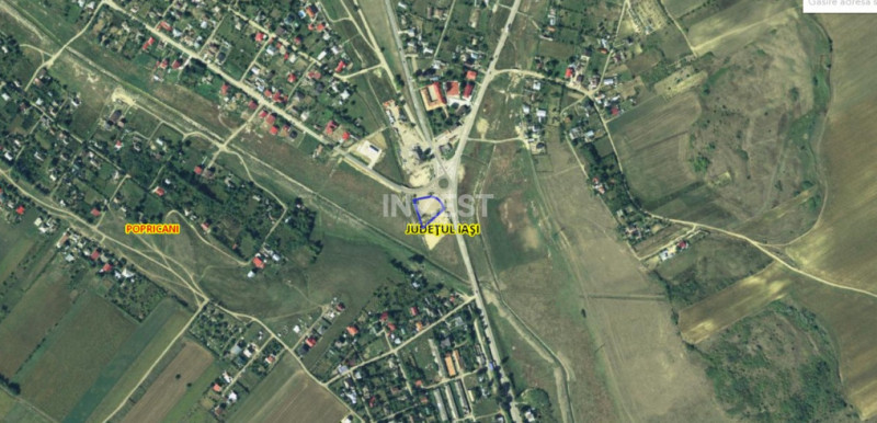 Teren 1.900 mp de vânzare – Rond Popricani / Vânători, Iași