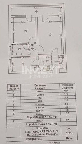 Apartament 2 camere-decomandat-Alexadru cel Bun