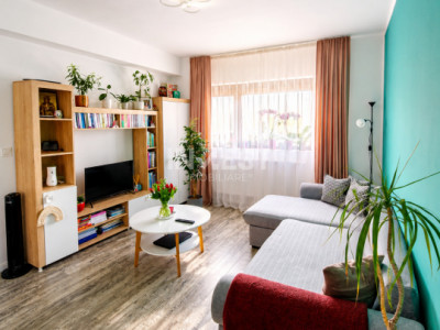 Apartament 2 camere semidecomandat în bloc nou - parcare inclusă - Bucium, Iasi