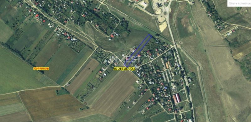 TEREN 6.100 MP DE VÂNZARE – SAT VÂNĂTORI, COMUNA POPRICANI, JUDEȚUL IAȘI