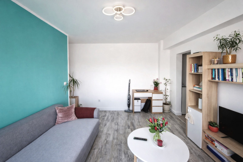 Apartament 2 camere semidecomandat în bloc nou - parcare inclusă - Bucium, Iasi
