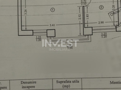 Apartament 2 camere--etaj intermediar-Tatarasi-Bloc nou
