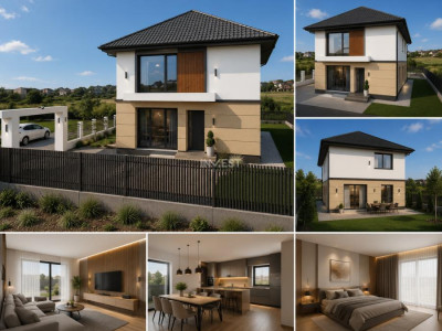 CASA INDIVIDUALA , 4 CAMERE, 2 BAI, 500 mp teren, MOLDOVA MALL
