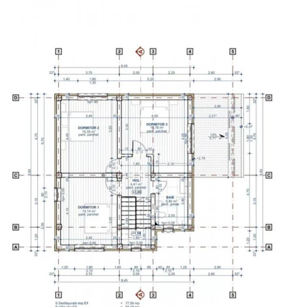Casă individuală cu 4 camere Valea Lupului-Iași PLACĂ DE BETON! COMISION 0