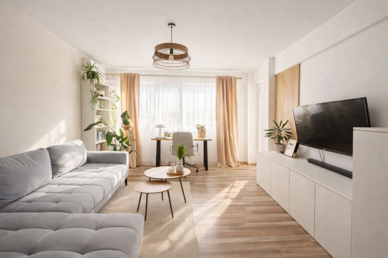 Apartament 2 Camere decomandat 61 MP + parcare - Bloc 2020 - Nicolina