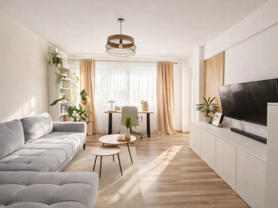 Apartament 2 Camere decomandat 61 MP + parcare - Bloc 2020 - Nicolina