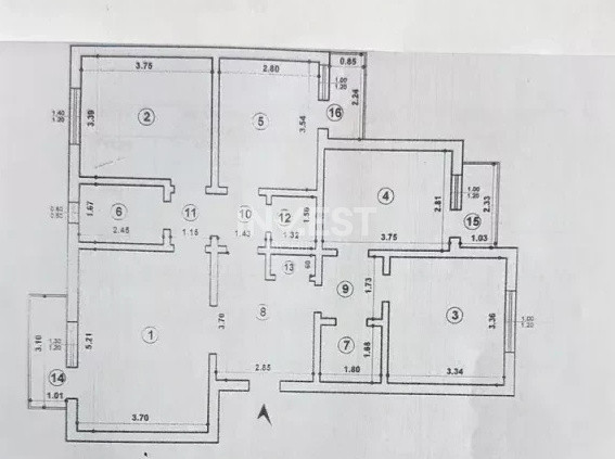 Apartament 4 camere, 2 bai, Pasajul Octav Bancila