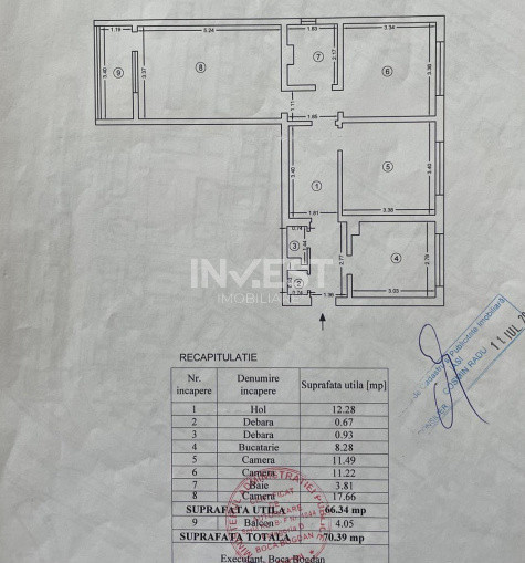 Apartament 3 camere-Alexandru ce Bun-etaj intermediar