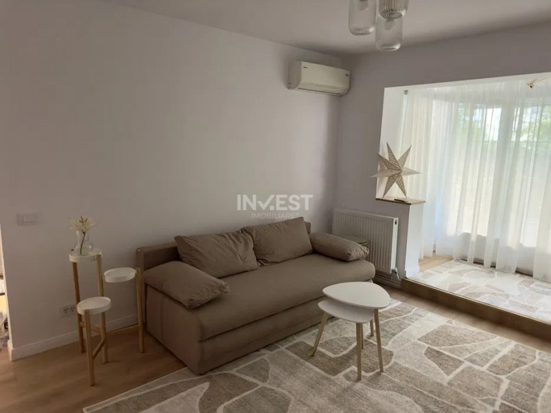 Apartament premium cu 2 camere în Păcurari, cu grădină proprie, 550 euro