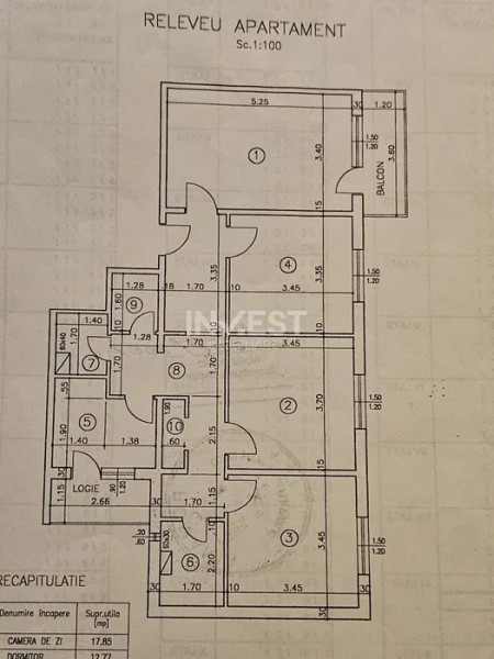 Apartament de 4 camere-Renovat-Mircea cel Batran