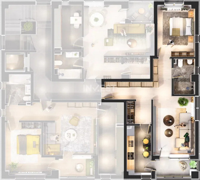 APARTAMENT CU 2 CAMERE , DECOMANDAT 59MP , FINALIZAT-LIDL GALATA