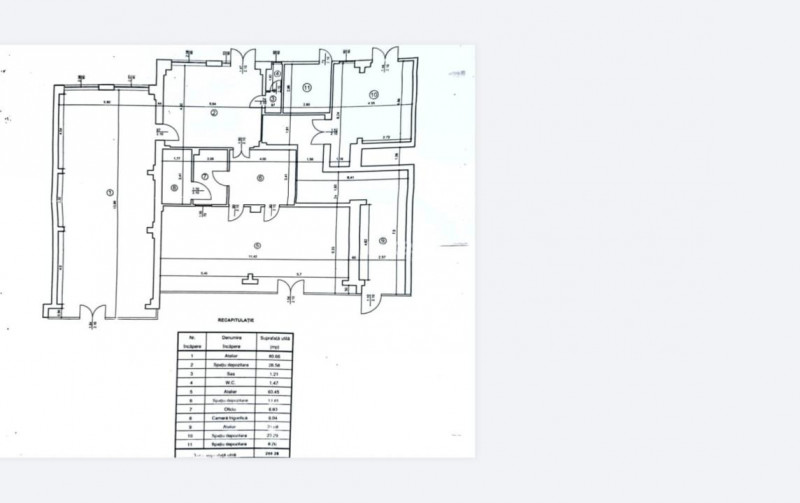 Spatiu comercial 160 mp de inchiriat pe Bd. Dacia, vad excelent