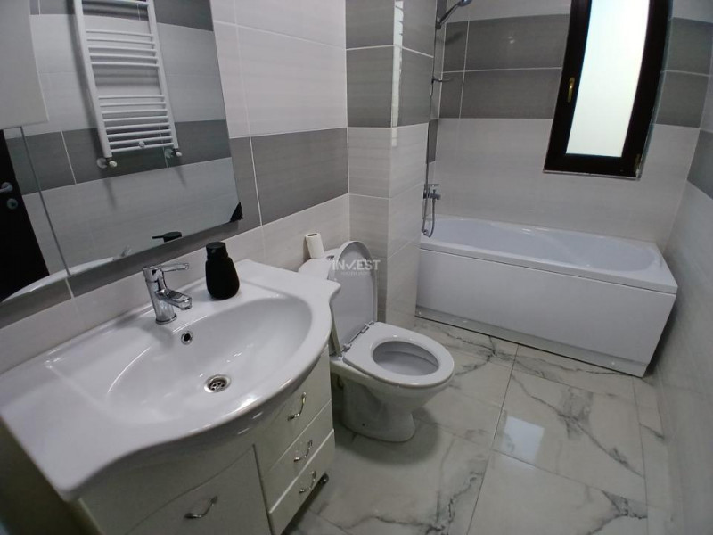 Apartament 1 camera, Brown Luxury, parter inalt, balcon si loc de parcare, 350€
