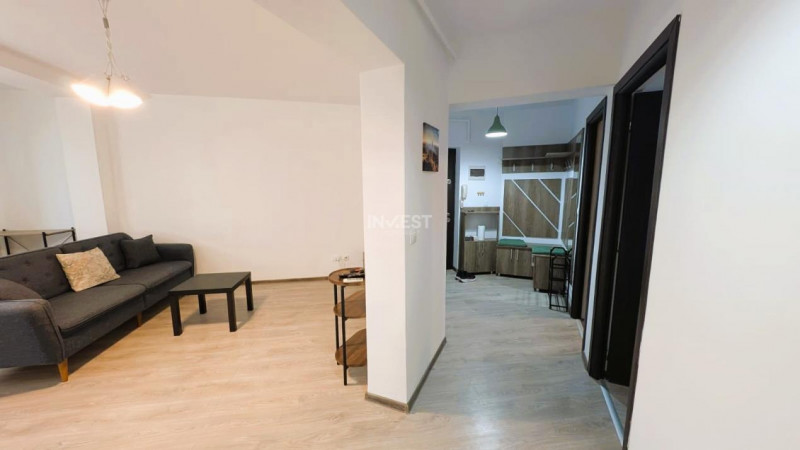 Apartament cu 3 camere mobilat & utilat - 75 MP - bloc nou - CUG Iași