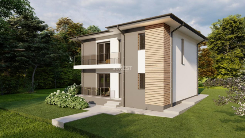 VILA INDIVIDUALA , 4 CAMERE, 2 BAI ,105MP UTILI, ROND TLT VOROVESTI