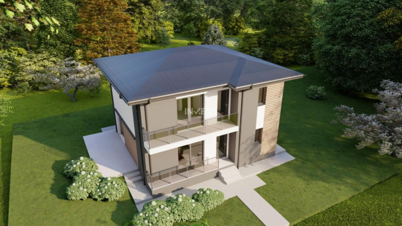 VILA INDIVIDUALA , 4 CAMERE, 2 BAI ,105MP UTILI, ROND TLT VOROVESTI