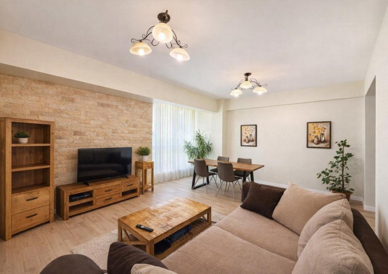 Apartament mobilat 68 MP Utili - etaj intermediar cu lift - zona Cetățuia-Iași