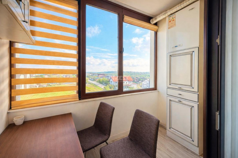 Apartament mobilat 68 MP Utili - etaj intermediar cu lift - zona Cetățuia-Iași