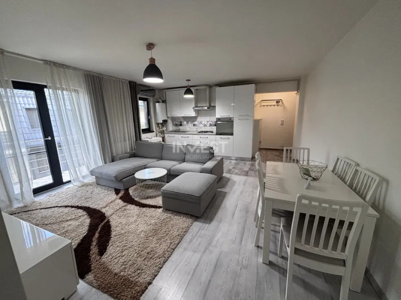 Apartament modern cu 2 camere, în Valea Lupului 420 €