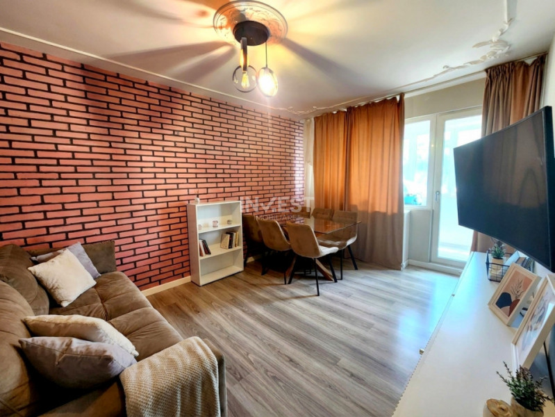 Apartament 3 camere decomandat-71mp-etaj intermediar-Piata Nicolina
