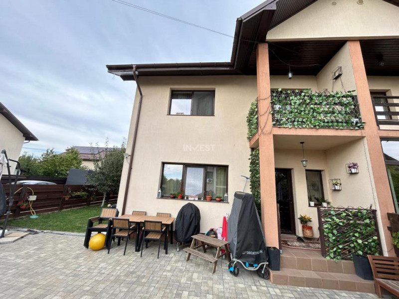 Casă tip duplex 4 camere, partial mobilata -intravilan Valea Lupului, IAȘI