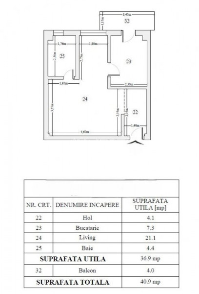 COMISION 0%! INTABULAT! AP. 1 CAMERA BLOC NOU CU LIFT