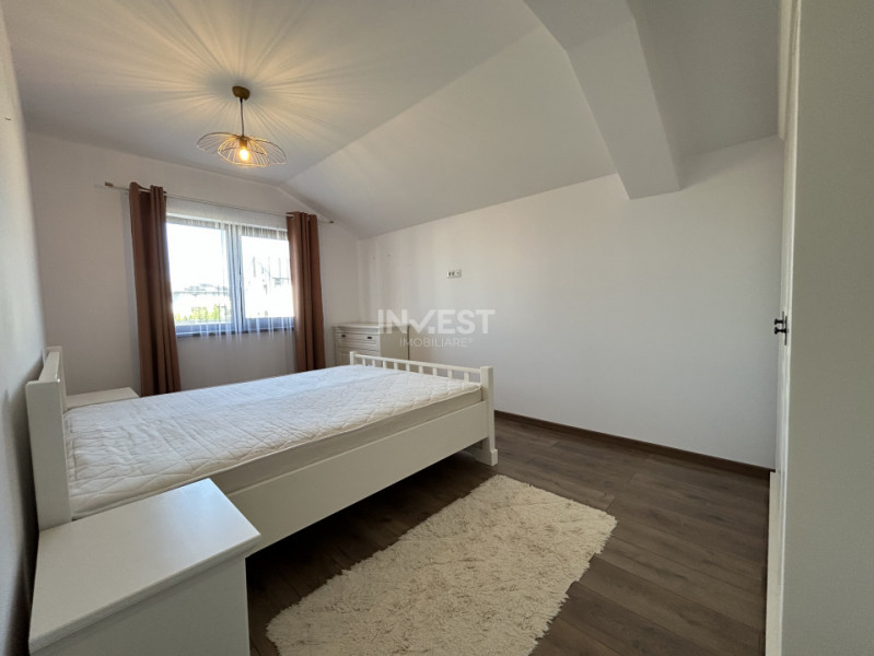 Casă P+E, 5 camere, dormitor/birou la parter, liberă, complet mobilată, IASI