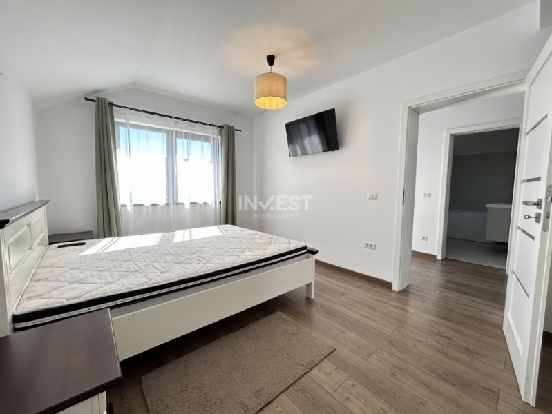 Casă P+E, 5 camere, dormitor/birou la parter, liberă, complet mobilată, IASI